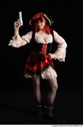 DARINA STANDING POSE WITH NEW GUN